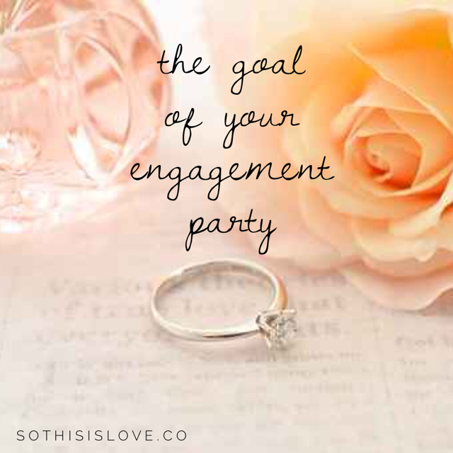 Throwing an Engagement Party