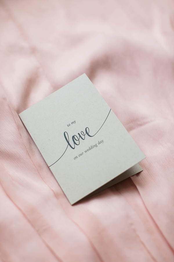 love letters sent before wedding ceremony