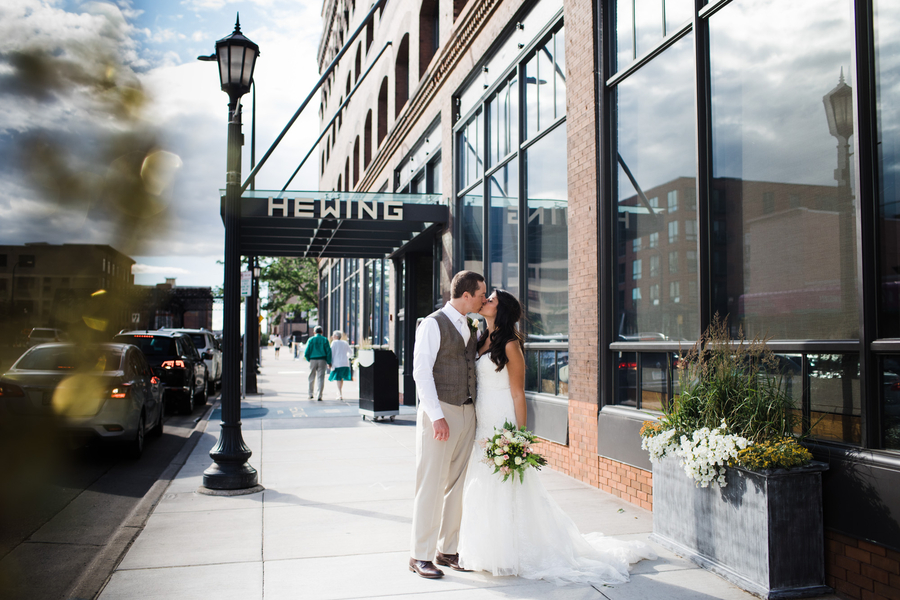 A Downtown Minneapolis Summer Wedding at the Hewing Hotel