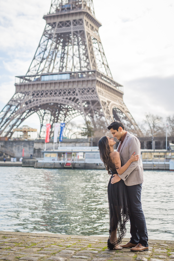 Engagement Photo Shoot in Paris by the Eiffel Tower