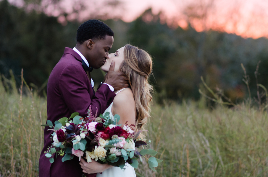A Burgundy and Blush Styled Shoot | Iriswoods Mount Juliet Tennessee