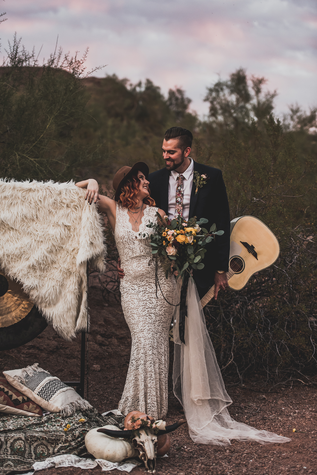 Fall Boho Styled Wedding in Arizona