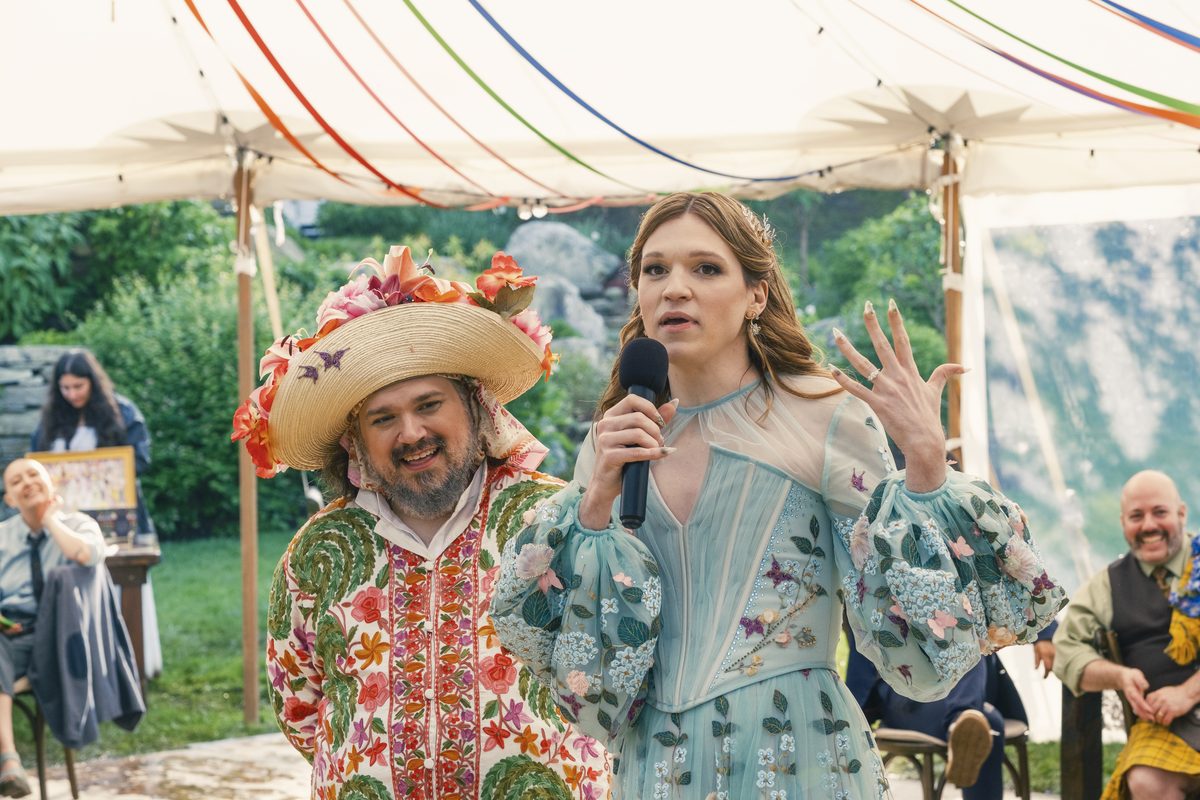 This Transgender Couple’s Vermont Wedding Was Pure Color, Pride, and Joy